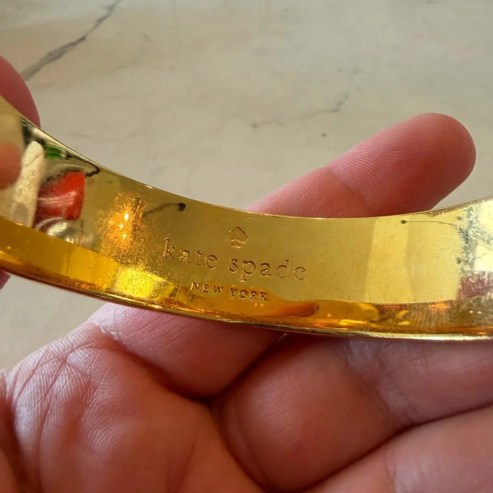 Kate Spade Enamel Bangle Bracelet - Picture 5 of 6